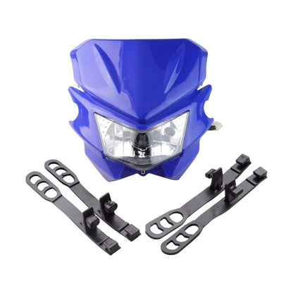 GOOFIT Motorcycle Dirt Bike Universal Headlights Fairing Light Headlamp for KX125 KX250 KXF250 KXF450 KLX200 KLX250 KLX450