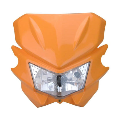 GOOFIT Motorcycle Dirt Bike Universal Headlights Fairing Light Headlamp for KX125 KX250 KXF250 KXF450 KLX200 KLX250 KLX450