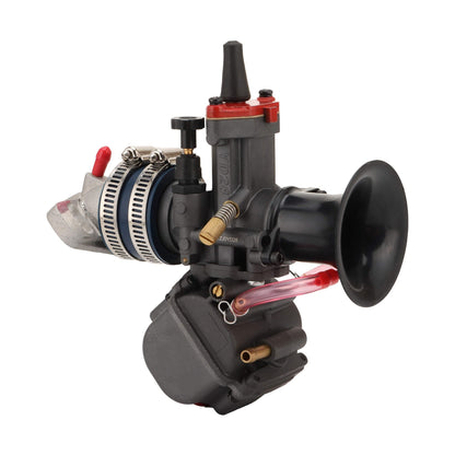 GOOFIT Motorcycle Dual Stack Carburetor Replacement for YD-MJN28 YD-MJN30 MSX125cc ATV Dirt Pit Bike Go Kart