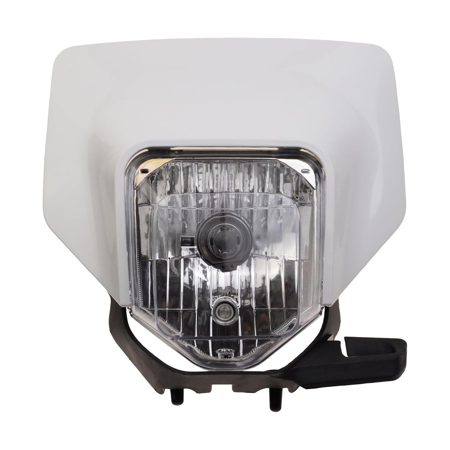 GOOFIT Motorcycle Headlamp Headlight for Universal Off-road Dirt Pit Bike Head Lamp Light White