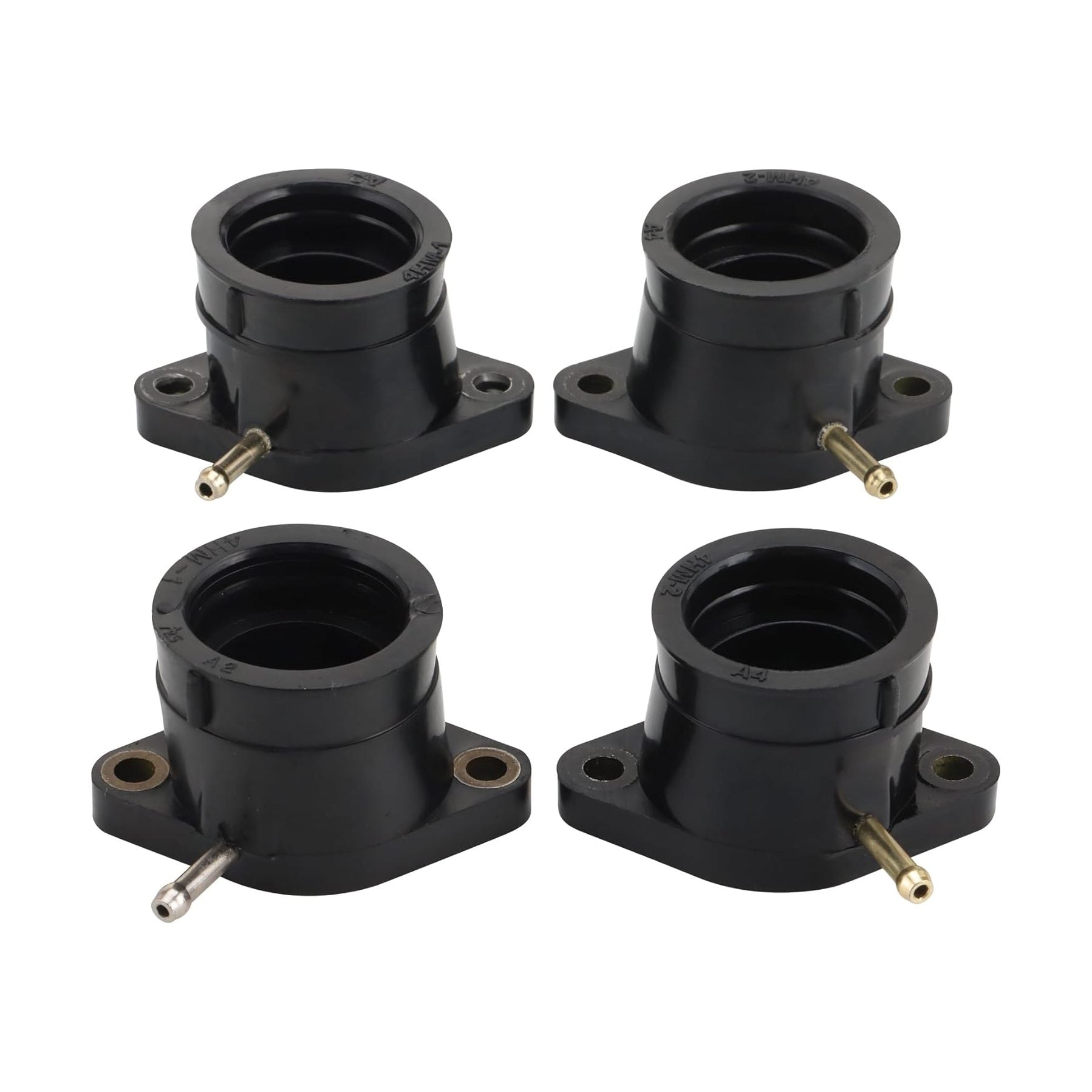 GOOFIT Motorcycle Intake Manifold Carburetor Adapted Interface Replacement for XJR400 1993-1999 4HM-13586-00 4HM-13596-00