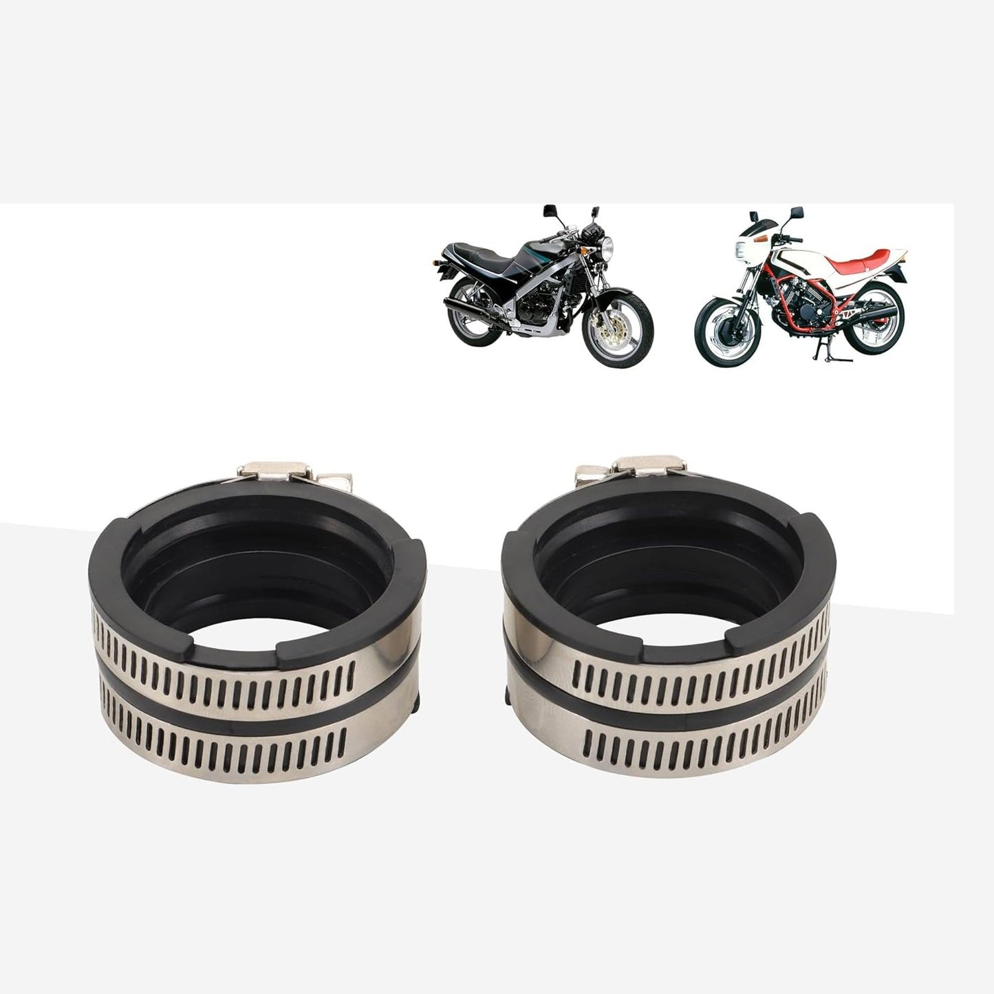 GOOFIT Motorcycle Spare Parts Intake Manifold Carburetor Interface Replacement for VT250 VTR250 VTZ250