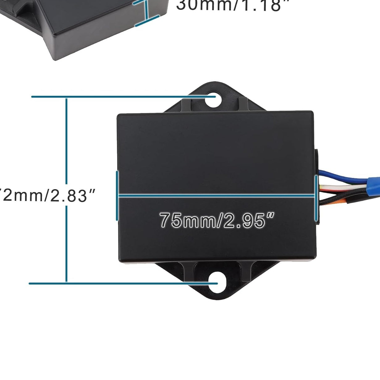 GOOFIT Outboard Engine 6 Wire CDI Replacement for 1989-2017 40HP DT40 DT40C OEM 32900-94460 32900-94461 32900-94470 32900-92L10