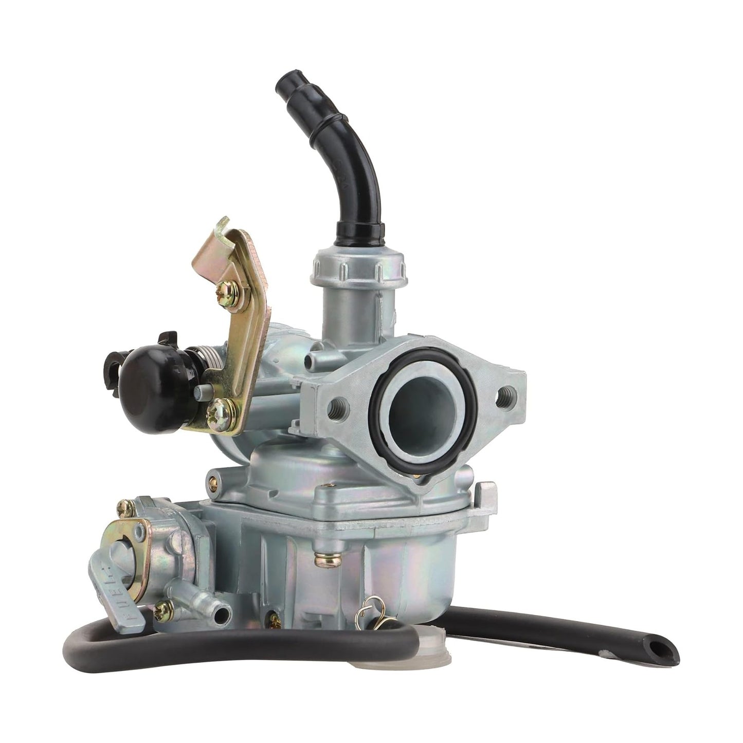 GOOFIT PZ19 Carburetor with Fuel Switch Replacement for 50cc 90cc 110cc 125cc Sunl Roketa Chinese ATV Go Kart