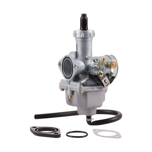 GOOFIT PZ27 27mm Carburetor with Hand Choke Replacement for 100cc 125cc 175cc 200cc ATV Dirt Bike CB125 XL125S TRX250 TRX 250EX