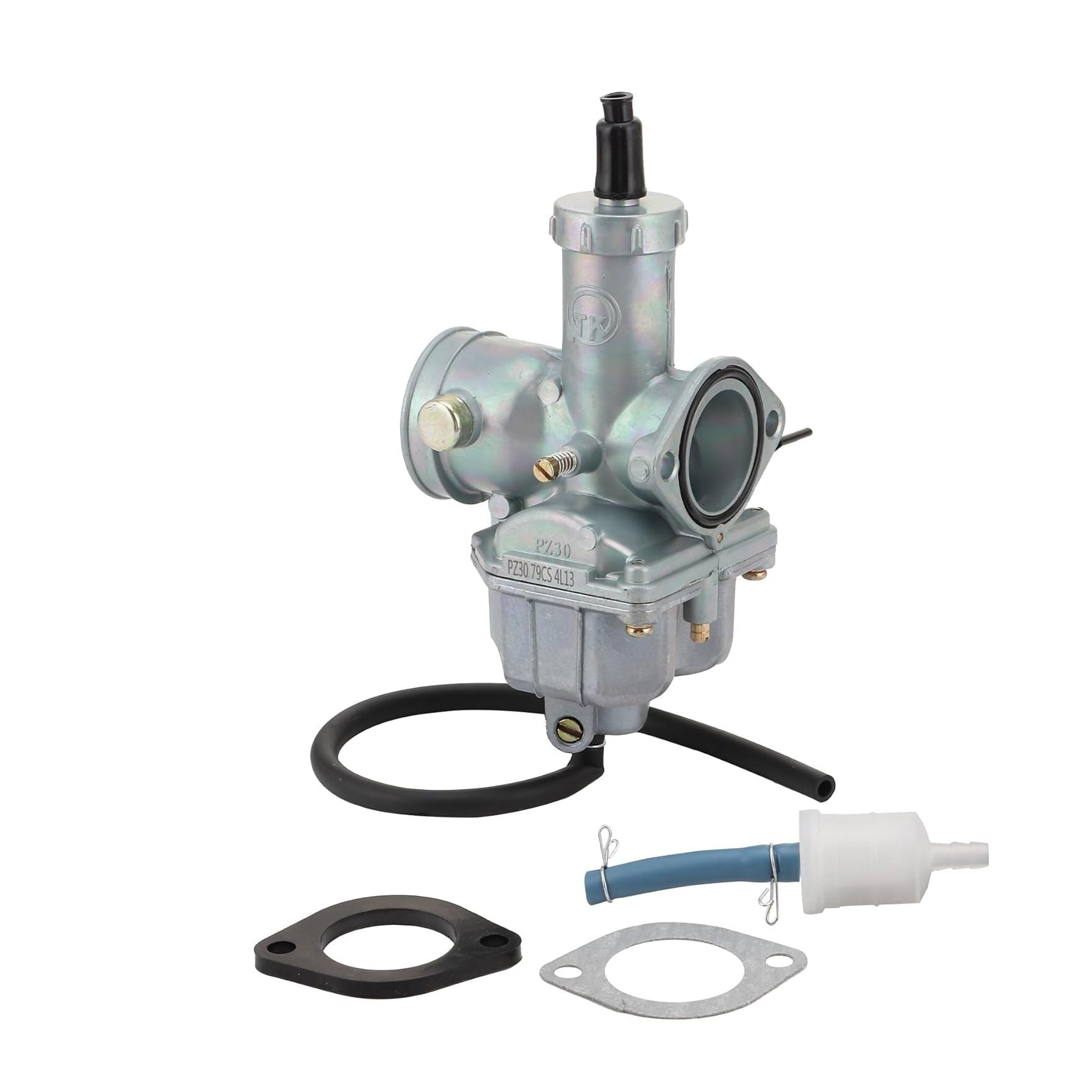 GOOFIT PZ30 Carburetor 30mm Replacement for 150cc 175cc 200cc 250cc 300cc Engines Motorcycle Pit Dirt Bike ATV Carb Manual Choke