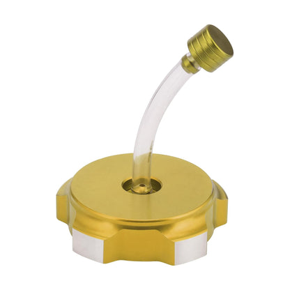 GOOFIT Racing Gas Fuel Tank Cap Replacement for SSR TTR BSE Taotao Kazuma Dirt Bike Motorcycle Pit Bike Blue