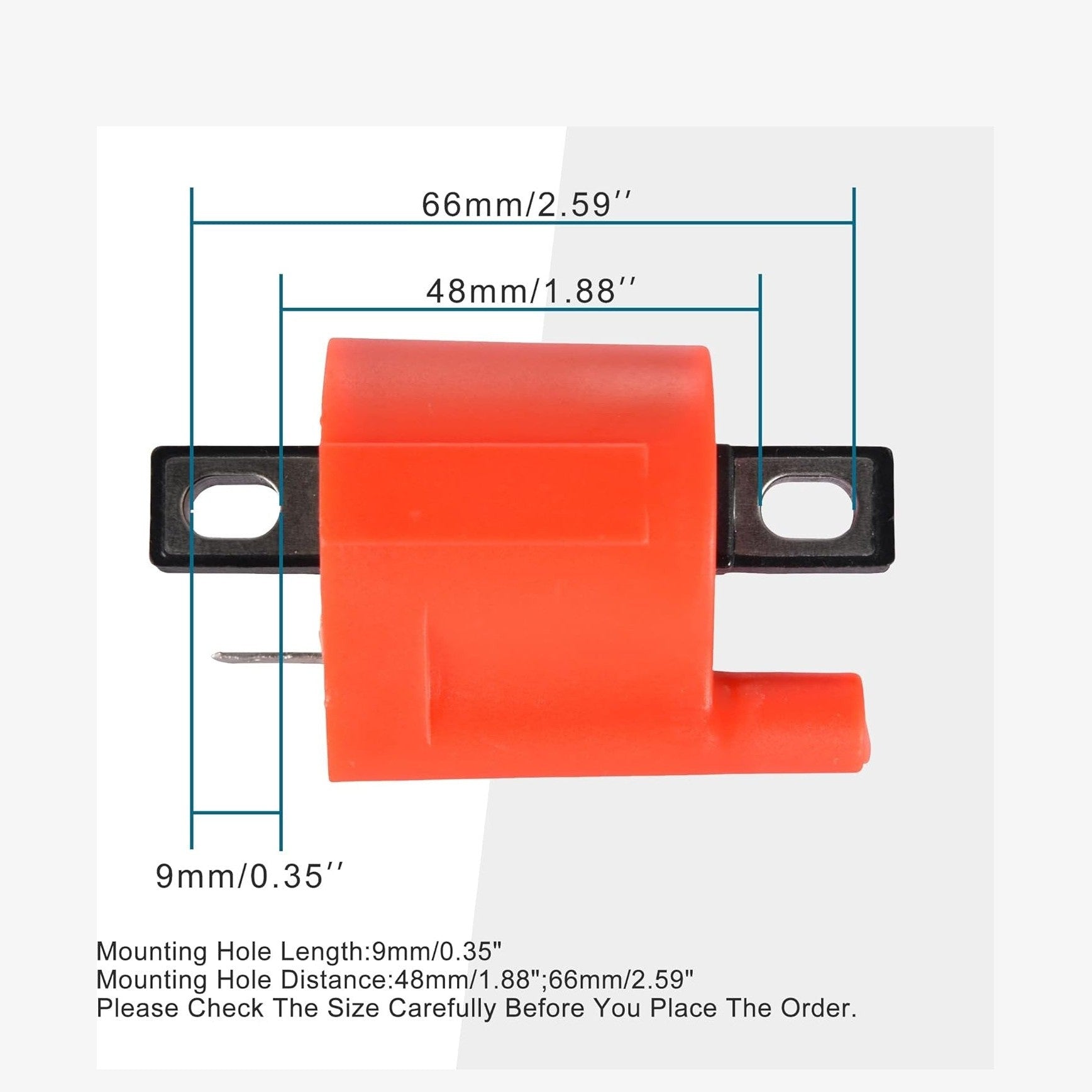 GOOFIT Racing Ignition Coil for CG 125cc 150cc 200cc 250cc ATV Scooter Moped