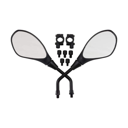 GOOFIT Rear View Mirror 7/8" Handlebar Mount Replacement for Motorcycle Scooter Dirt Quad Bike Coolster ATV Kymco