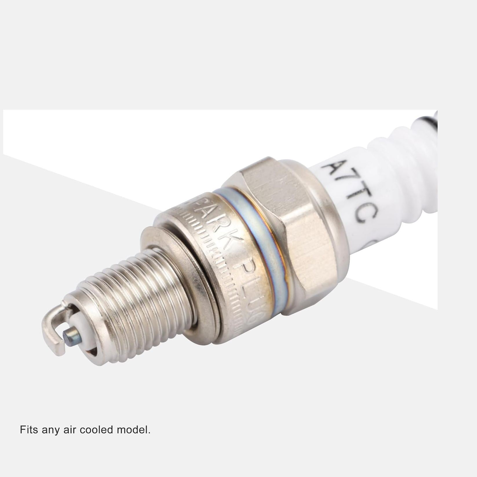 GOOFIT Red Ignition Coil with A7TC Spark Plug Replacement for 2-Stroke 47cc 49cc Chinese Engine Pocket Dirt Bike Mini Moto Kids ATV Quad Baby Crosser