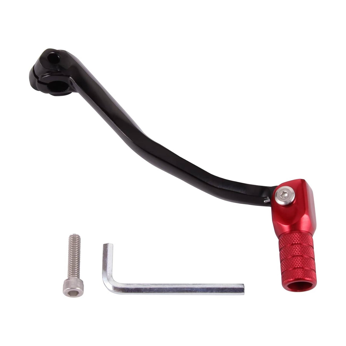 GOOFIT Red and Black 2" Folding Gear Shifter Lever Replacement for 50cc 70cc 90cc 110cc 125cc Dirt Bike Pit Bike