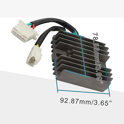 GOOFIT Regulator Rectifier Replacement for CB1000C CB900C CB750K CB750F CB750C CB750SC CB700SC CB1100F CB900F CBX1000 31600-MG5-000 31600-MA6-910 31600-MA7-008