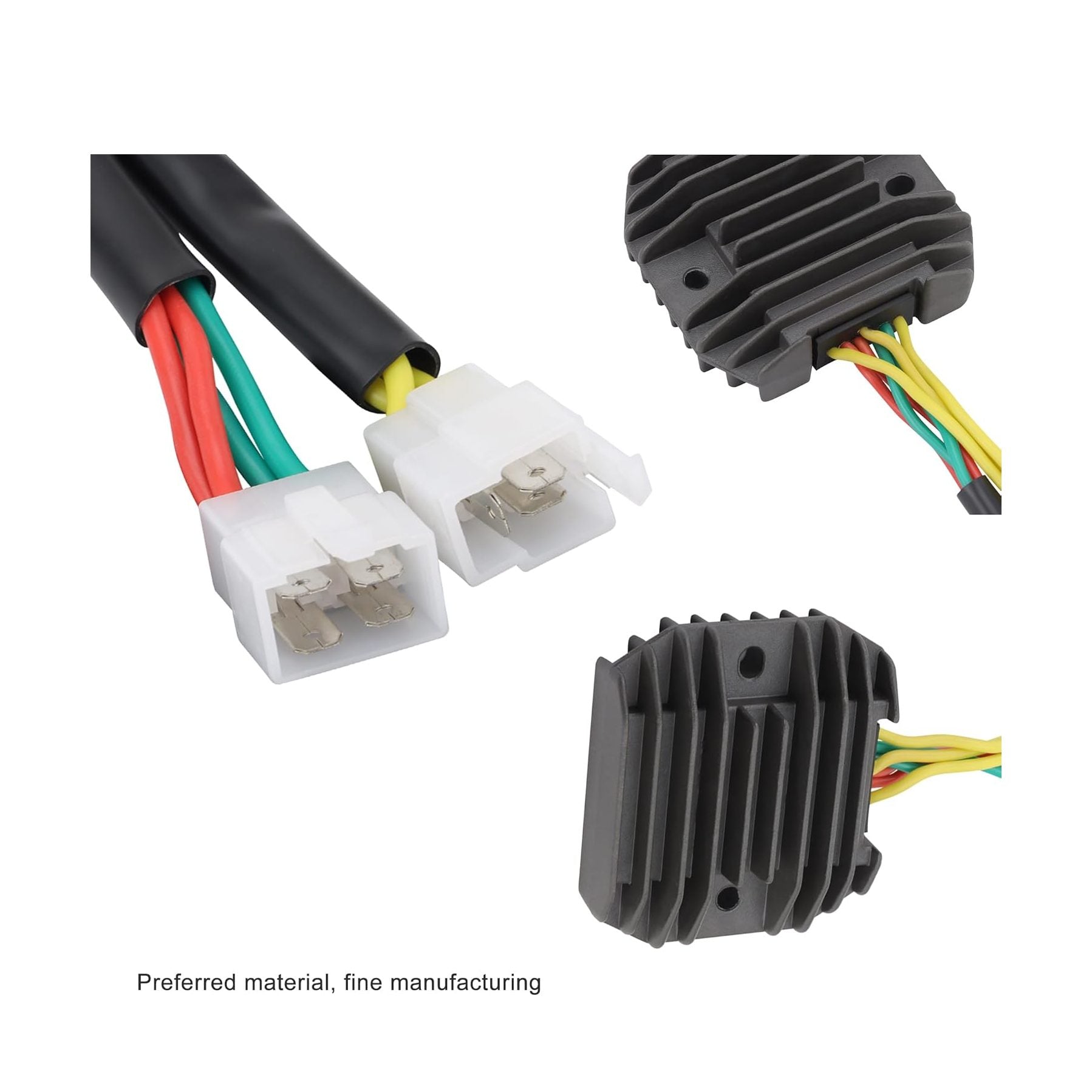 GOOFIT Regulator Rectifier Replacement for ZX600 ZX636 ZX-6R ZX6R ZX6RR 2005 2006 ATV Dirt Bike Go Kart