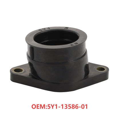 GOOFIT Rubber Coupler Pad Carburetor Interface Adapter Intake Manifold Replacement for XT550 XT 550 1982 1983 5Y1-13586-01