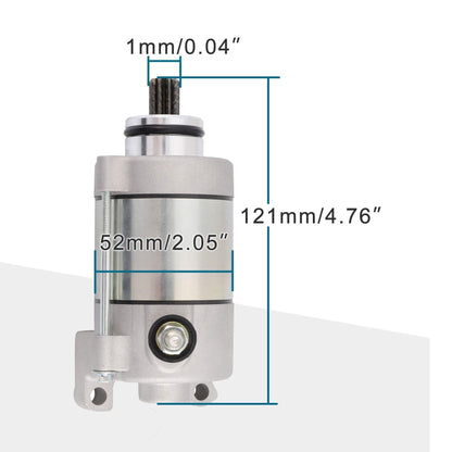 GOOFIT Starter Motor Replacement for CRF450X 2005-2016 31200-MEY-671 Motorcycle