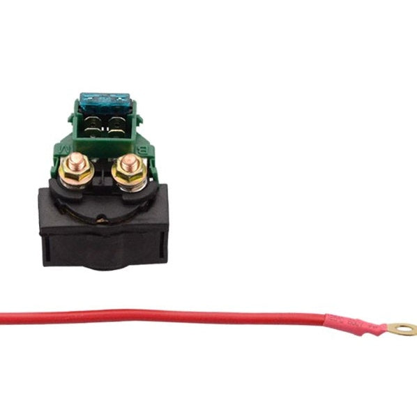 GOOFIT Starter Relay Solenoid with Fuse Replacement for Helix CN250 Elite CH250 Baja 250 ATV Go Kart Scooter