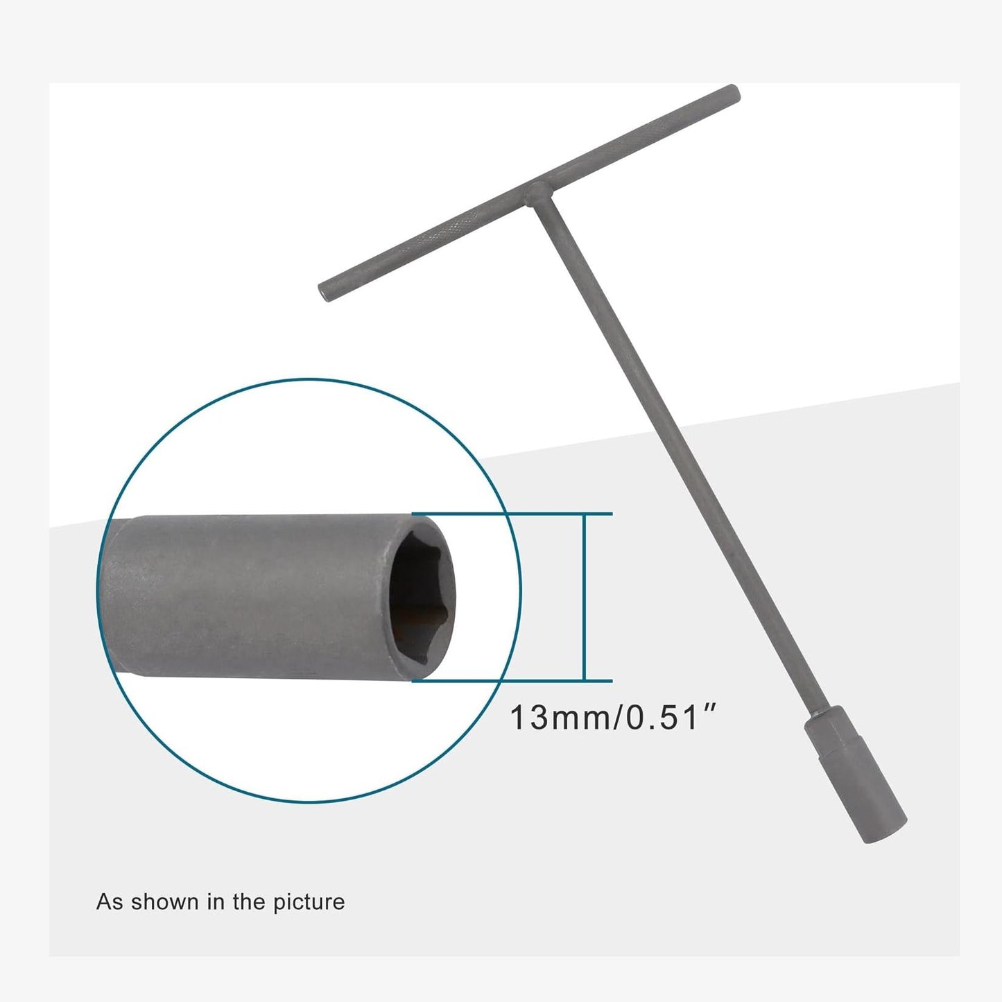 GOOFIT T Handle 8mm/13mm Hex Hexagon Socket Wrench Spanner Tool Set
