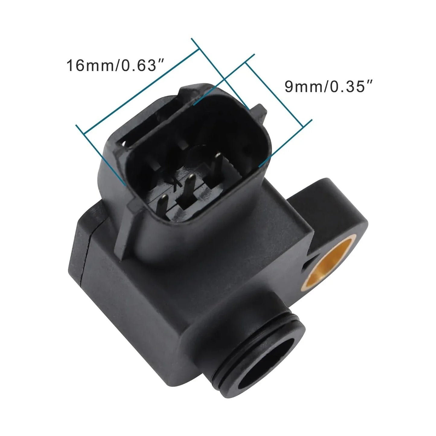 GOOFIT TPS Position Sensor Replacement for GY6 Engine 169cc 170cc EFI Jonway GTX 250 EFI 200 - goofitmoto