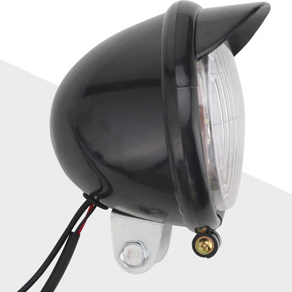 GOOFIT Universal 12V Motorcycle Headlight Front Light Indicator Tail Light With Integrated Turn Signals Backup Light Lamp Bulb for Scooter ATV Bike