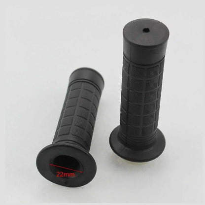 GOOFIT Universal 7/8'' Grip Handlebar Grips with Grip Core for All Dirt Bike Scooters Motorcycle Black - goofitmoto