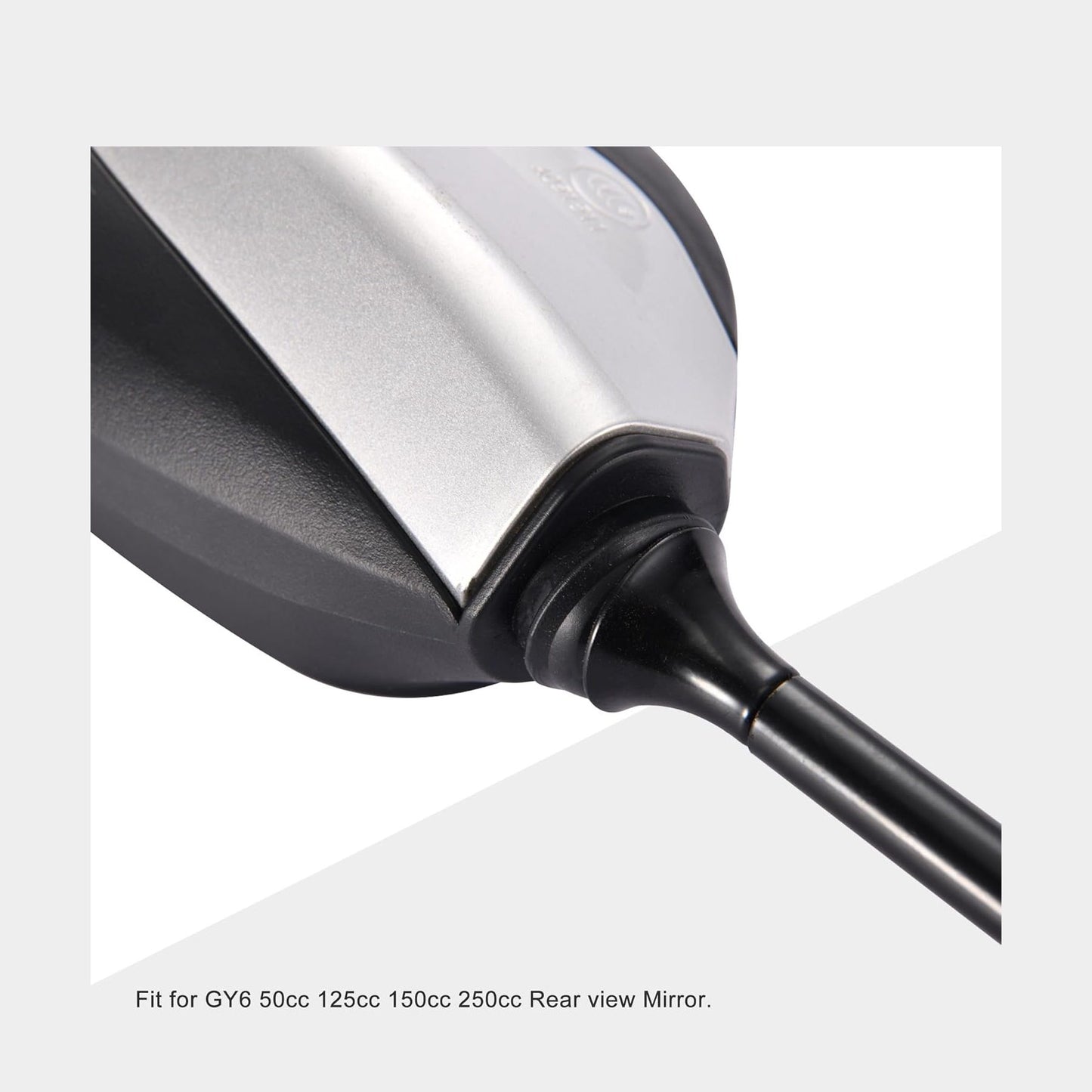 GOOFIT Universal 8mm Rear View Mirror for GY6 50cc 125cc 150cc 250cc Scooter Moped Motorcycle