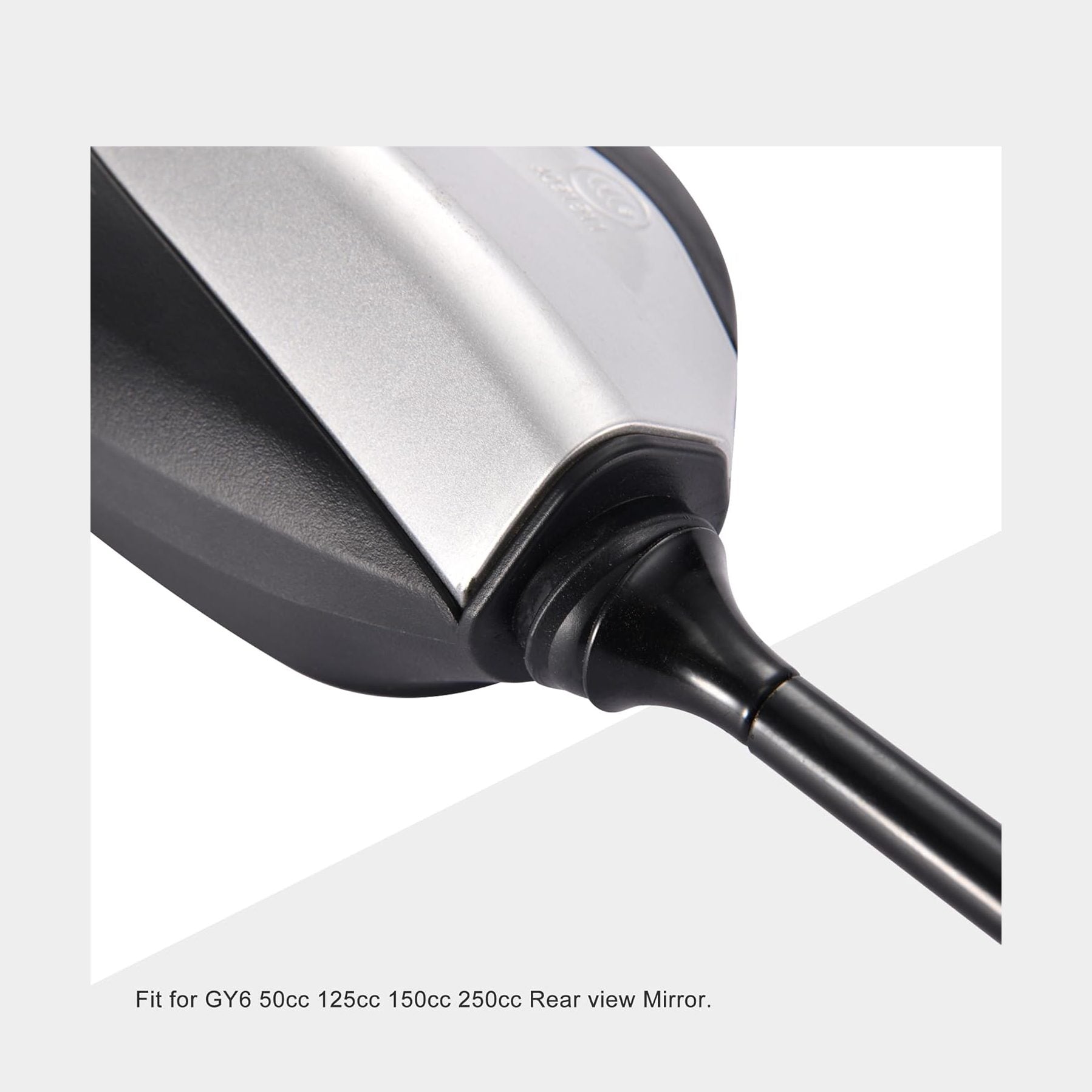 GOOFIT Universal 8mm Rear View Mirror for GY6 50cc 125cc 150cc 250cc Scooter Moped Motorcycle