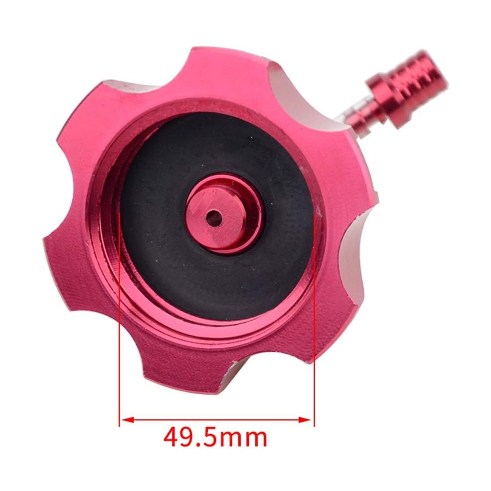 GOOFIT Universal Gas Tank Cap Valve Air Vent for Taotao Roketa Apollo SSR KLX110 TTR110 XR CRF50 70 80 110 Dirt Bike Pit Bike Red