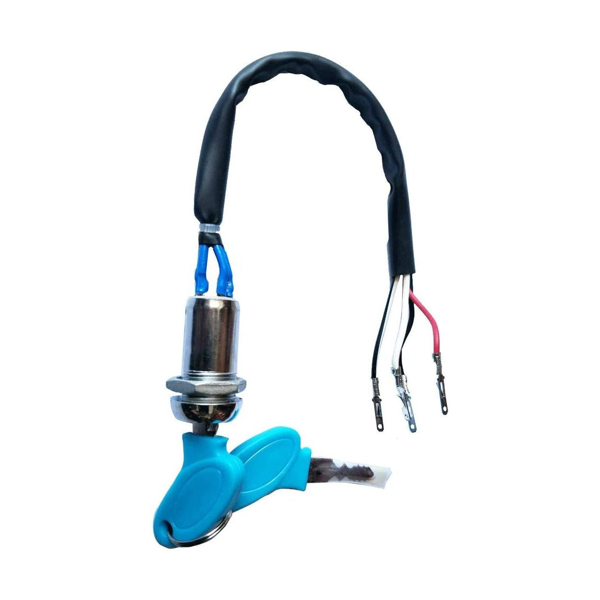 GOOFIT Universal Ignition Key Switch 4 Wire for 2 Stroke Motorcycle Pit Dirt Bike Quad Bike Scooter ATV