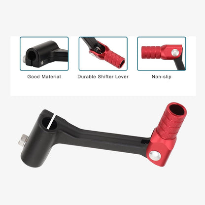 GOOFIT Universal Motorcycle Folding Shifter Lever for Motocross Dirt Pit Bike Off Road