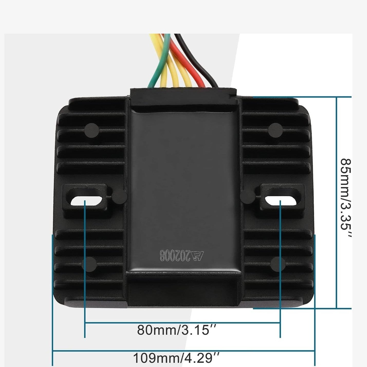 GOOFIT Voltage Regulator Rectifier Replacement for 250cc 260cc Helix CN250 VOG Jonway