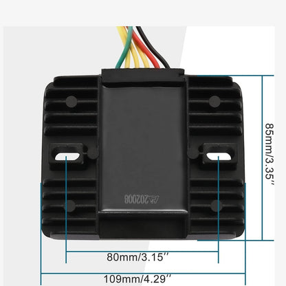 GOOFIT Voltage Regulator Rectifier Replacement for 250cc 260cc Helix CN250 VOG Jonway