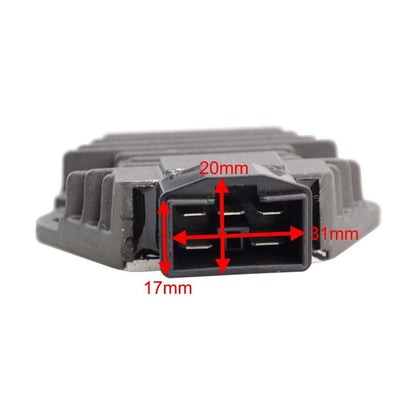 GOOFIT Voltage Regulator Rectifier Replacement for VT125 NT650 CBR600 CBR900 F XL1000 CB400 NSR250RR
