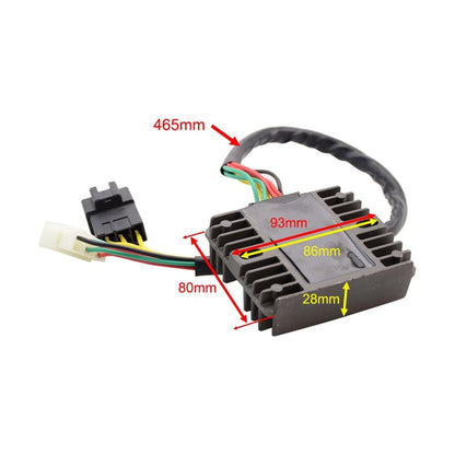 GOOFIT Voltage Regulator Rectifier Replacement for 31600-MCJ-641 31600-MCJ-640 31600-MCZ-003 31600 MEE 003 CB 900 F 2002 2003 CBR 600 F4i 2001-2006 CBR 900 929 RE RR 2000-2002