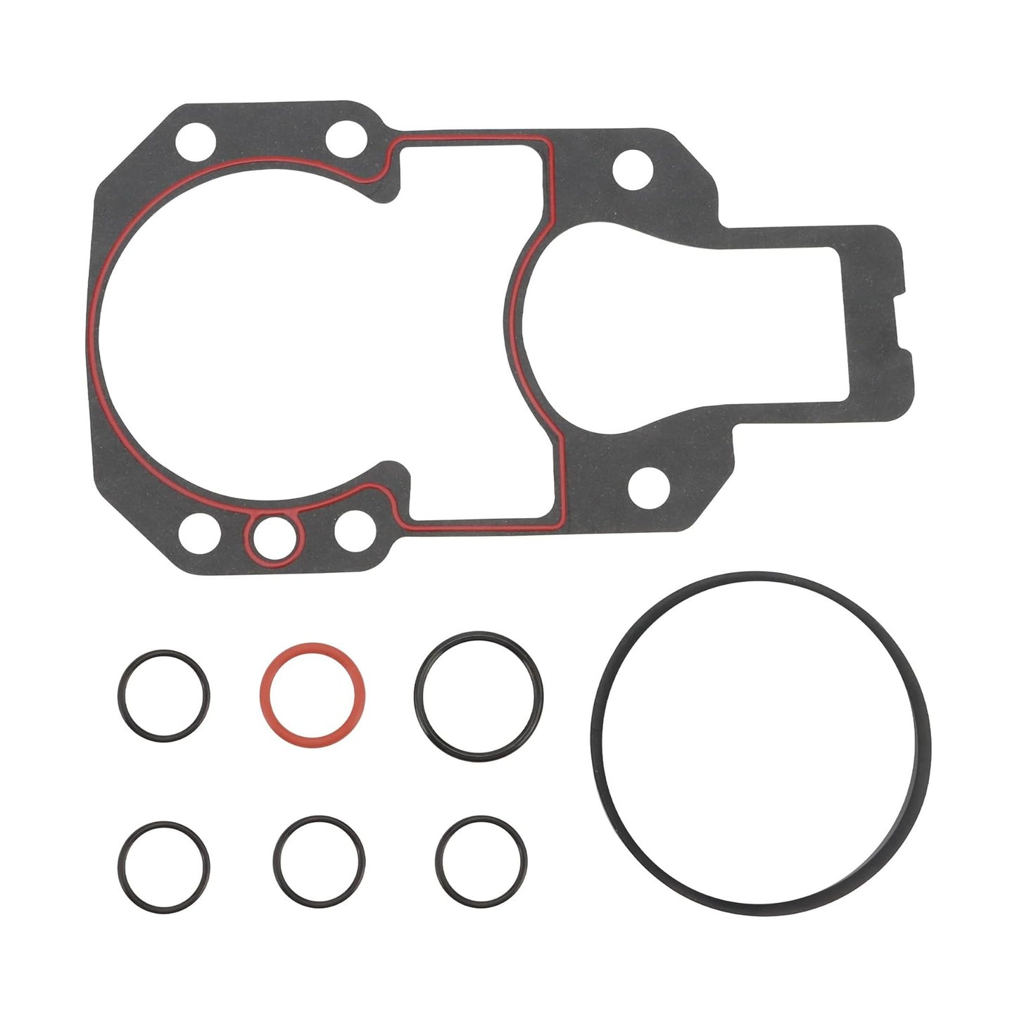 GOOFIT Quicksilver 94996Q2 Bell Housing Installation Gasket Kit Replacement for MerCruiser R MR and Alpha One Gen II Drives Rep Sierra 18-2619-1 18-2743 OEM:27-94996Q2 94996T2