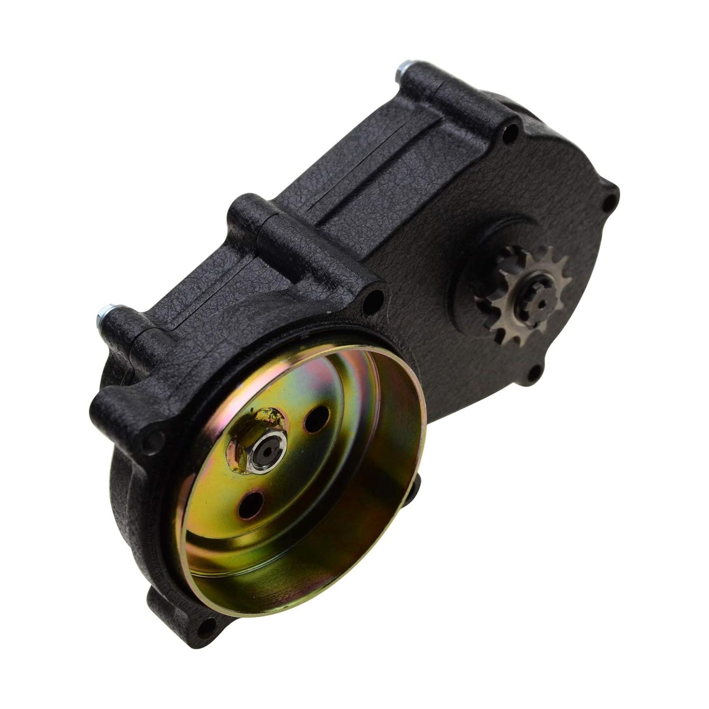 GOOFIT T8F 11 Tooth Sprocket Transmission Double Chain Gearbox for 2 Stroke 33cc 34cc 47cc 49cc Engine Pocket Bike Dirt Bike Mini ATV Buggy Go kart Black