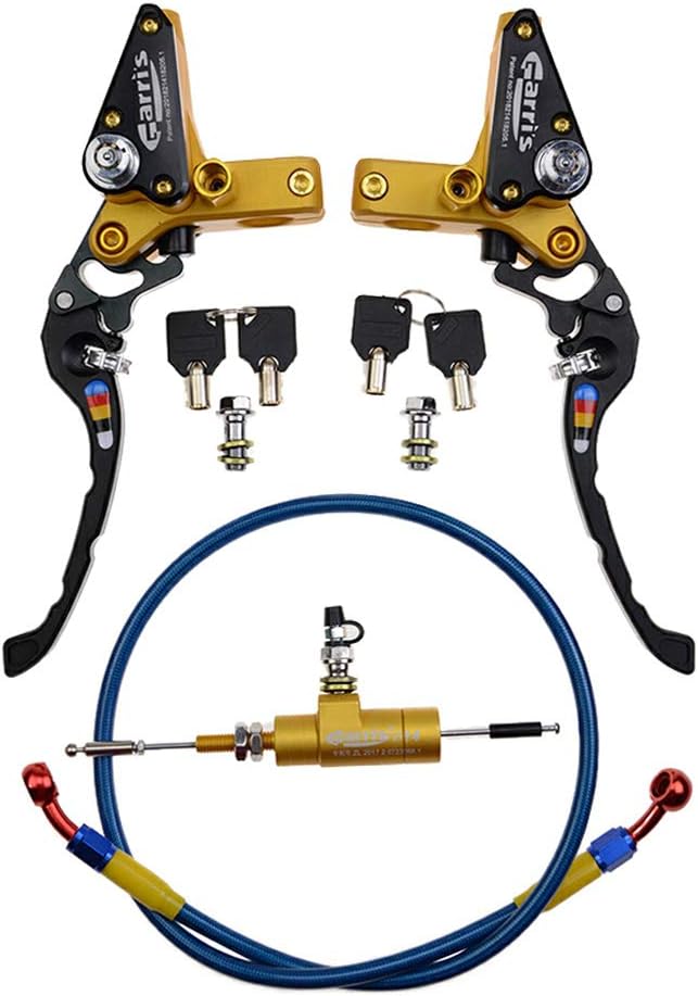 Gold Hydraulic Clutch Master Cylinder Lever 22mm for 125cc–250cc Dirt Bike
