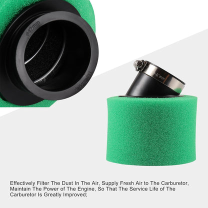Green Air Filter 42mm For 4 stroke 125cc - 250cc CRF KLX