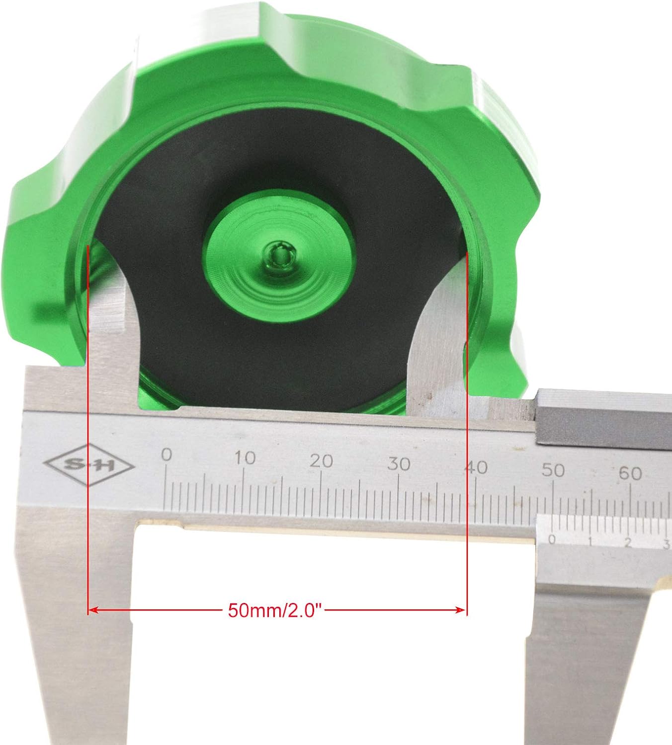 Green Fuel Tank Cap Cover for CRF XR TTR SSR Pit Dirt Bike ATV