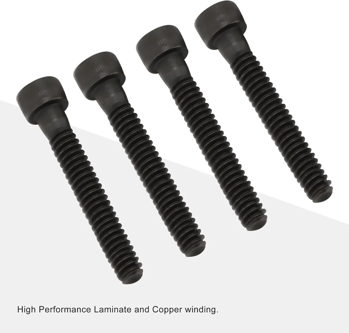 Black hex head engine bolts for Yamaha, Kawasaki, Suzuki, Polaris, GY6 aftermarket parts