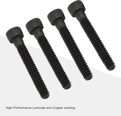 Black hex head engine bolts for Yamaha, Kawasaki, Suzuki, Polaris, GY6 aftermarket parts