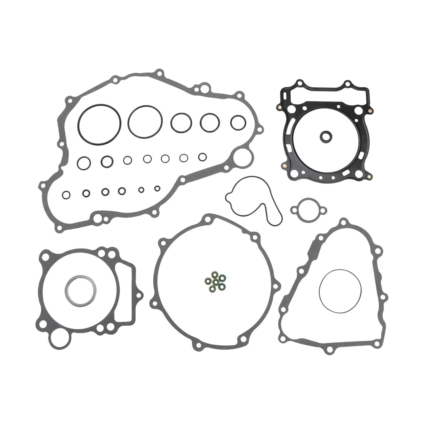GOOFIT Gasket and Valve Oil Seal Kit Replacement for YZ450F 2003-2005 WR450R 2003-2004 2006 YFZ450R 2004-2005 AHL Motorcycle