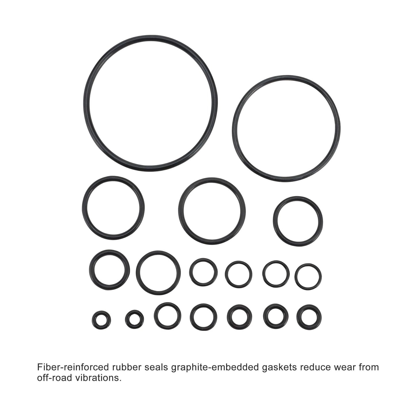 GOOFIT Gasket and Valve Oil Seal Kit Replacement for YZ450F 2003-2005 WR450R 2003-2004 2006 YFZ450R 2004-2005 AHL Motorcycle