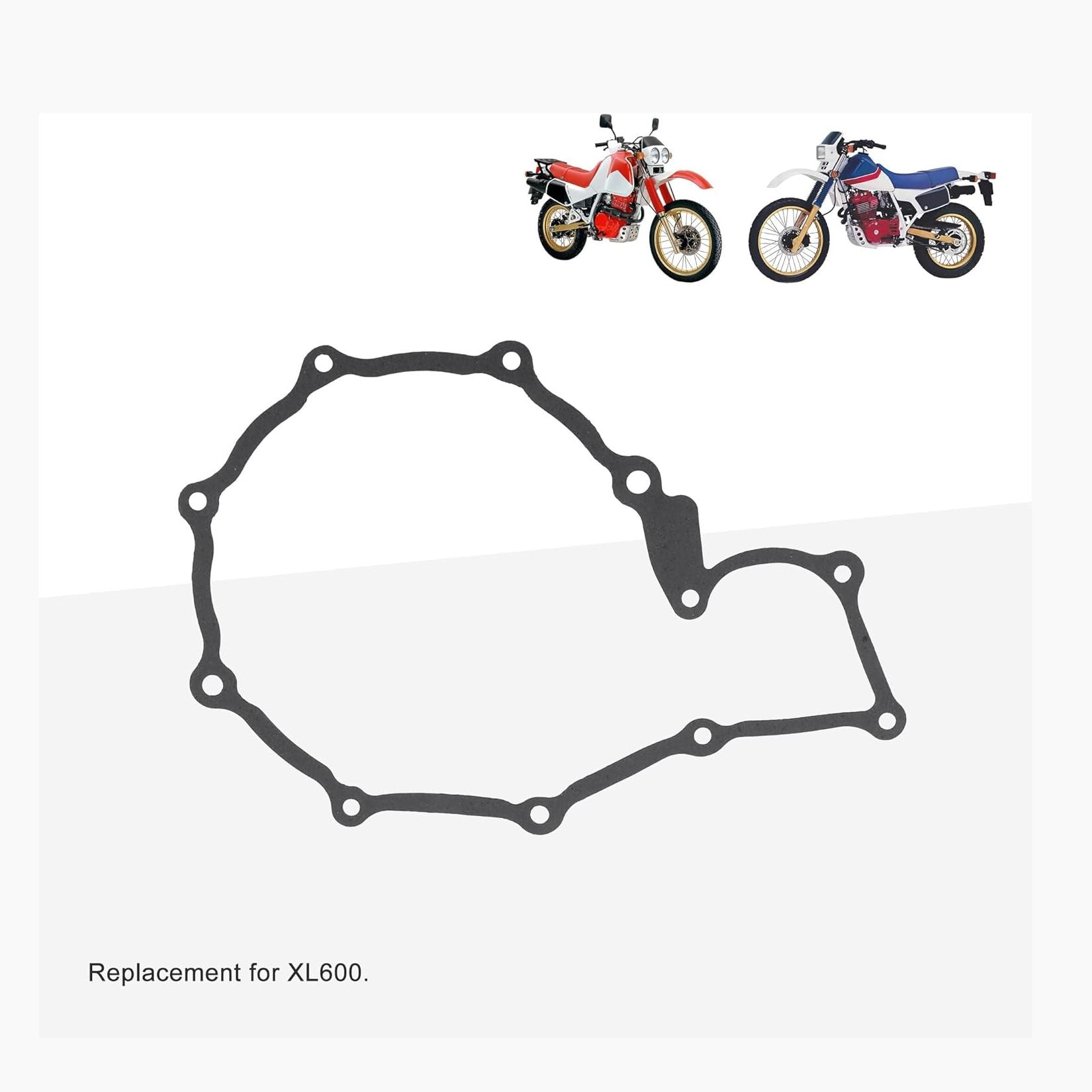 GOOFIT Motorcycle Stator Generator Cover Gasket Replacement for Xl600R Xl600 R XL 600 R 1983-1987