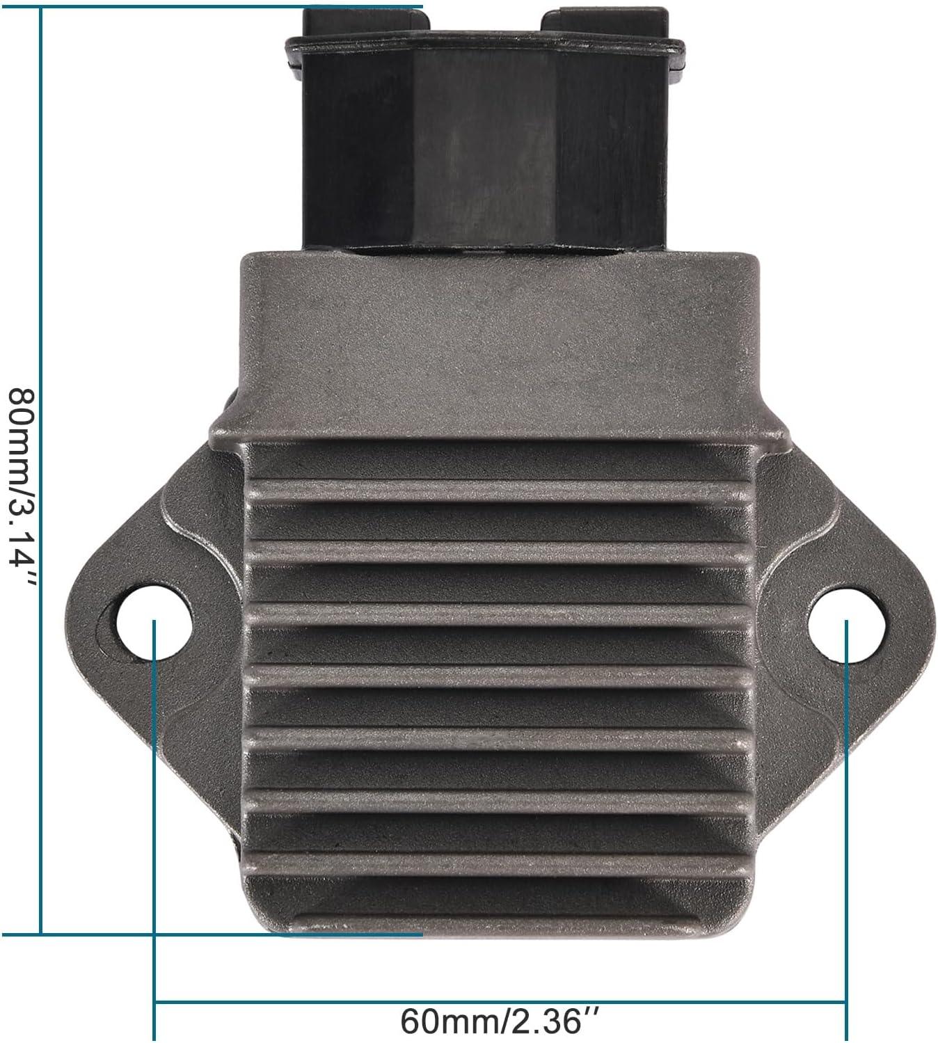 Motorcycle regulator rectifier for Honda CB400 and other models, 80mm by 60mm size