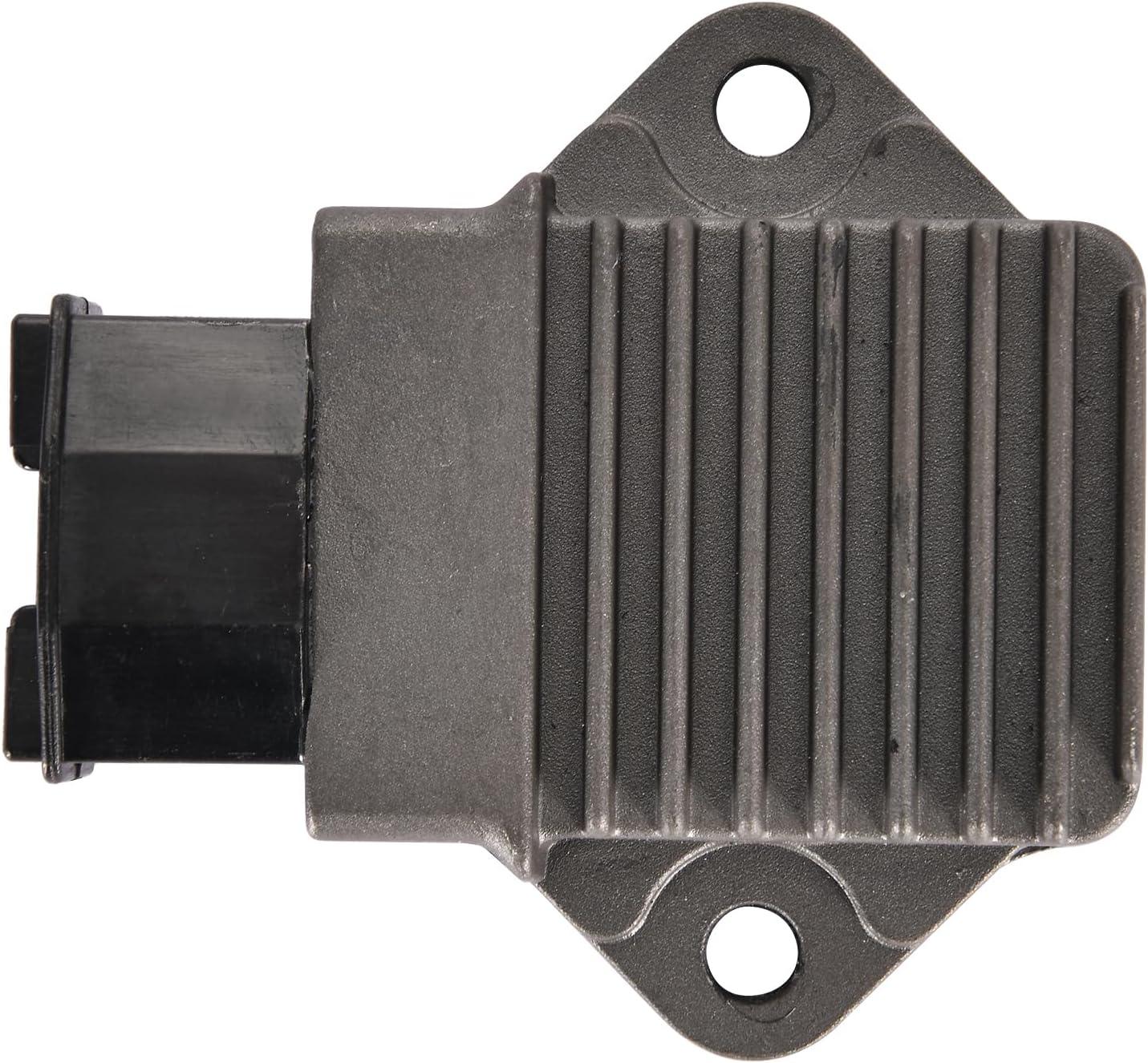 Motorcycle regulator rectifier for Honda CB400, CBR250, CBR400, NSR250, black finned design