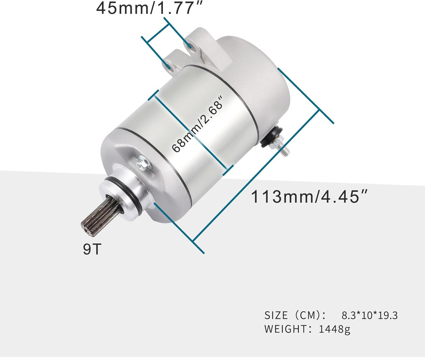 Honda TRX400FA TRX400FGA Starter Motor 2004–2007 | 31200-HN7-003
