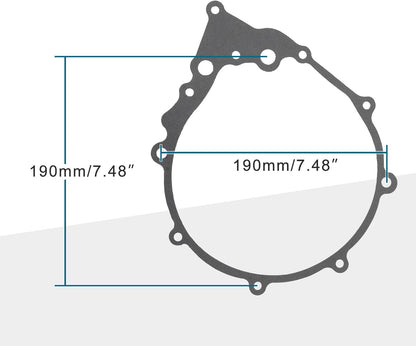 Stator Cover Generator Gasket for Honda XR600R 1985-2000