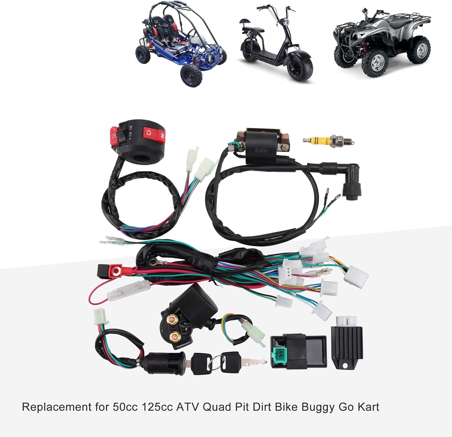 Ignition Rebuild Kit For 4 Stroke 50cc - 125cc Engine