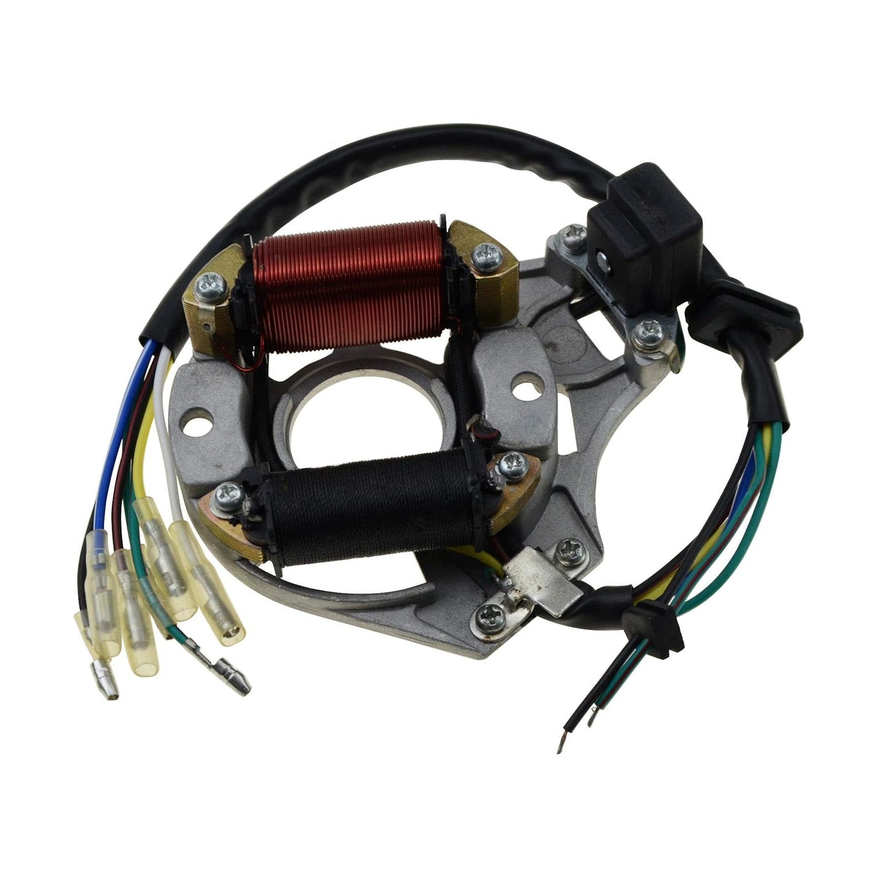 GOOFIT Ignition Rebuild Kit for 50cc 70cc 90cc 110cc 125cc ATV Stator CDI Coil Plug Quad Bike Buggy Go Kart