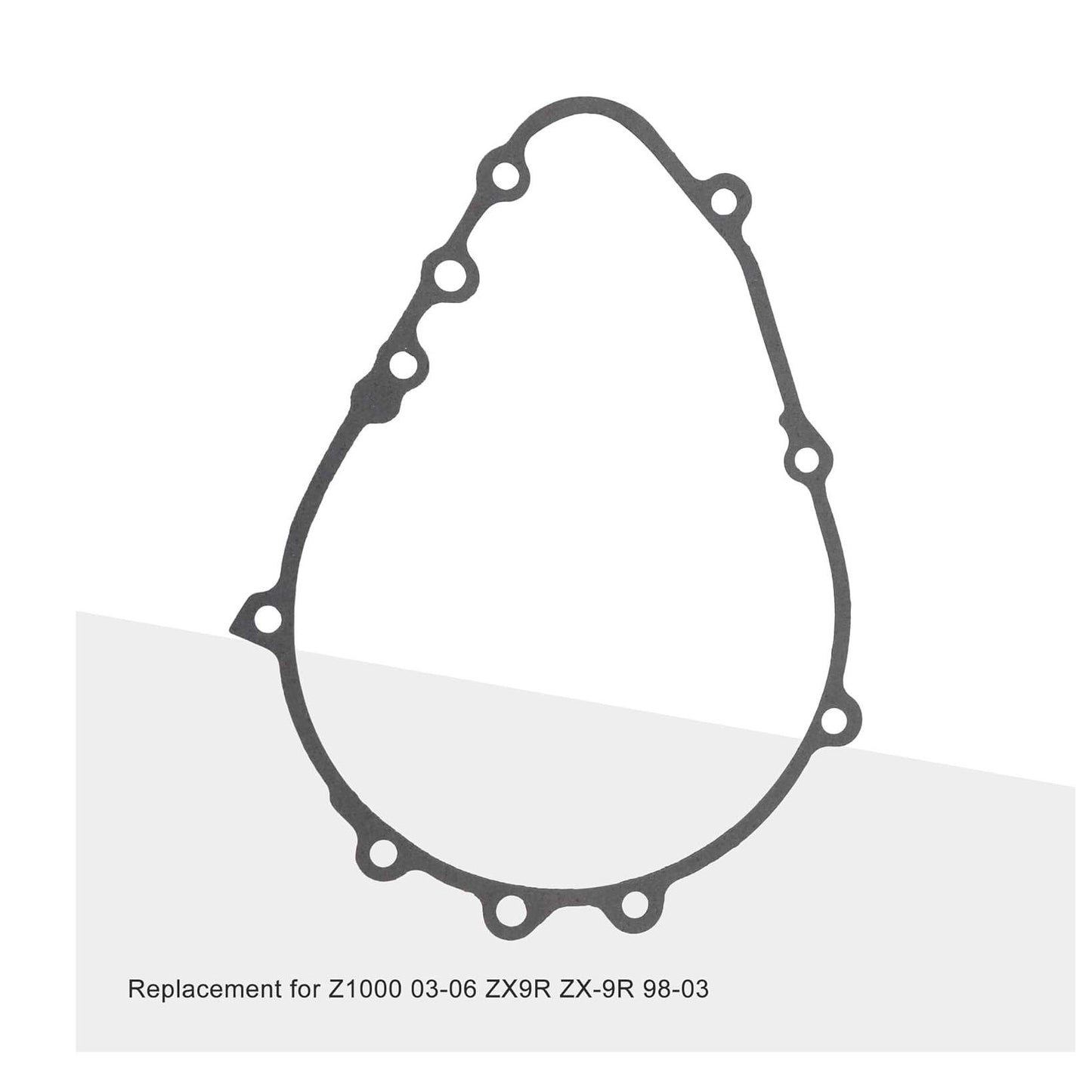 GOOFIT Stator Generator Crankcase Cover Gasket Replacement for Z1000 03-06 ZX9R ZX-9R 98-03